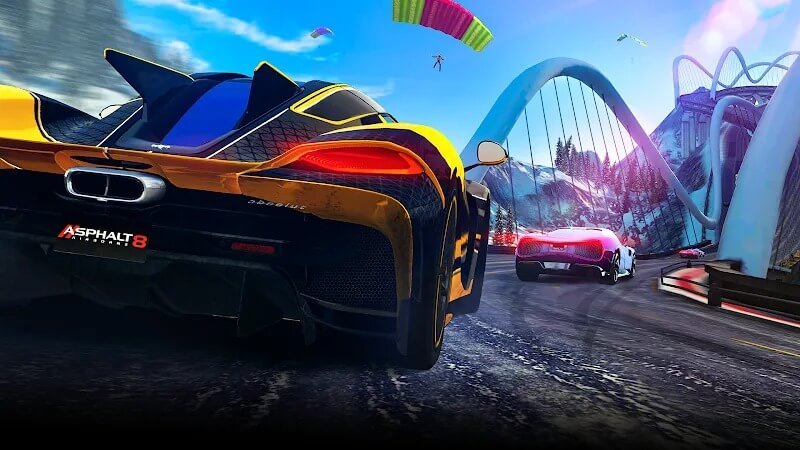 Asphalt 8 Airborne Apk İndir - Full Para Hile Türkçe